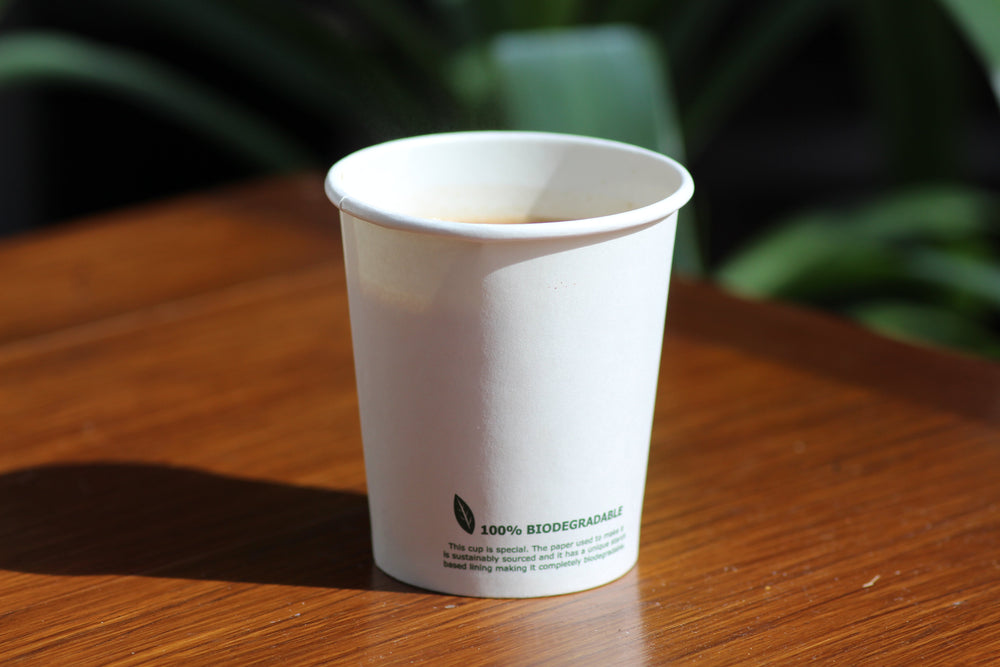 8oz Biodegradable Paper Cup (Double Wall) - 25 Pack - The Good Plate Company